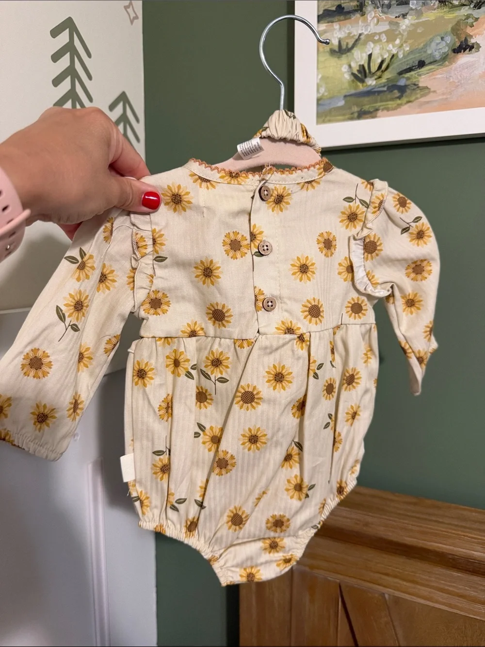 Rabbit + Bear 🌻 organic onsie